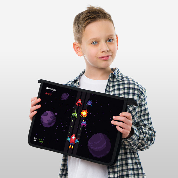 Изображение товара Папка для тетрадей Berlingo Space Battle / BR-PP-A40525