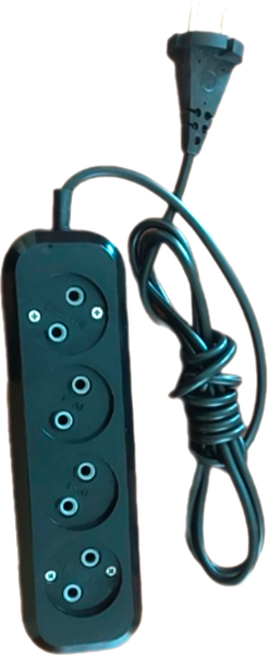 Изображение товара Удлинитель Тифлос У6-4-3м (черный)