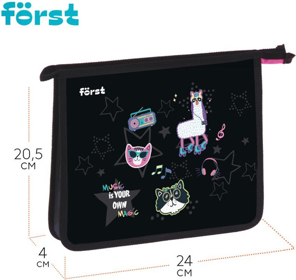 Изображение товара Папка для тетрадей Forst Disco Lama / FT-PP-A50509