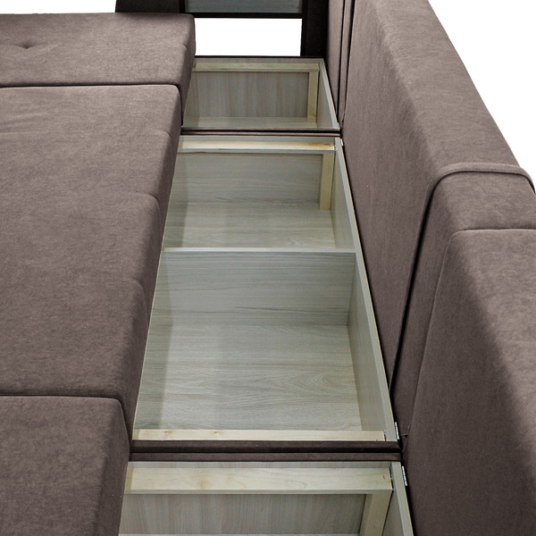 Изображение товара Диван Аквилон Оптимус 1 (меген 11/какао)