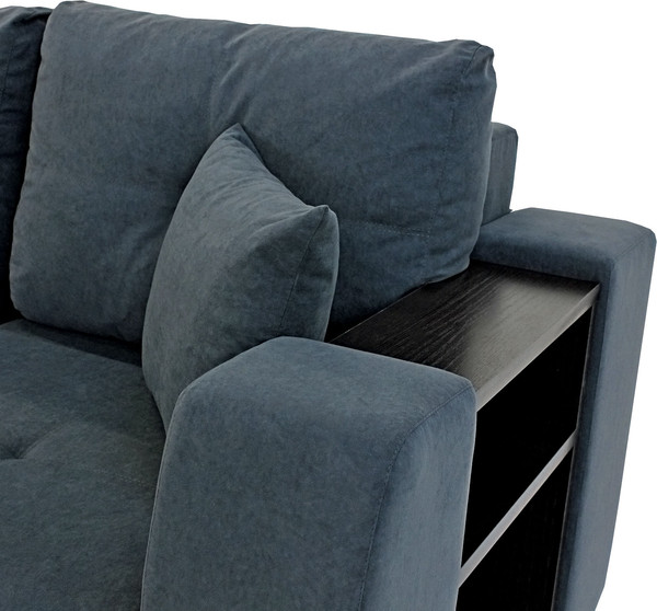 Изображение товара Диван Аквилон Оптимус 1 (меген 27/графит)