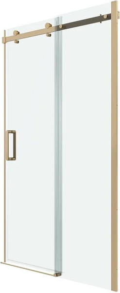 Изображение товара Душевая дверь Grossman Classic 100.K33.04.140.32.00 140х195 (золото сатин/стекло прозрачное)