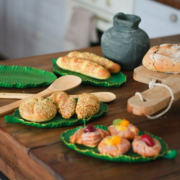 Изображение товара Статуэтка Нашы майстры Лист / 1131 (декорированная)