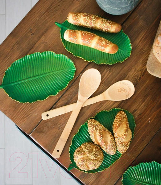 Изображение товара Статуэтка Нашы майстры Лист / 1131 (декорированная)