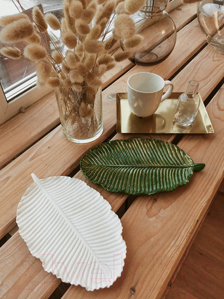 Изображение товара Статуэтка Нашы майстры Лист / 1131 (декорированная)