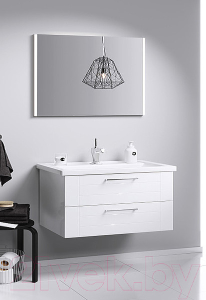 Изображение товара Тумба с умывальником Aqwella Манчестер / MAN01082 (подвесная)