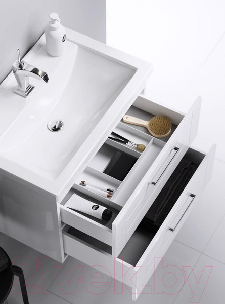 Изображение товара Тумба с умывальником Aqwella Манчестер / MAN01082 (подвесная)