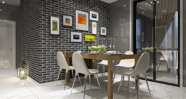 Изображение товара Декоративный камень гипсовый Stone Mill Кирпич Лофтбрик ПГД-1-Л 1109 (антрацит)