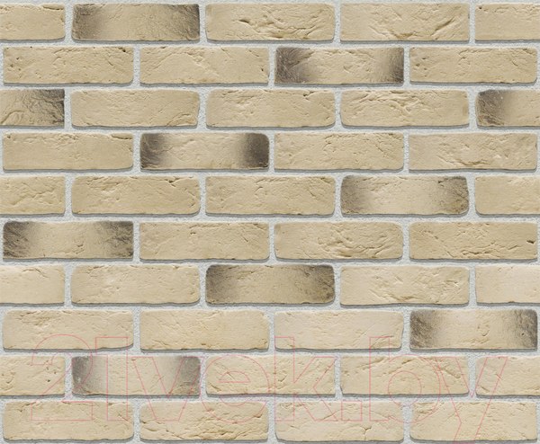 Изображение товара Декоративный камень гипсовый Stone Mill Кирпич Шамотный ПГД-1-Л 0302 (бежевый)
