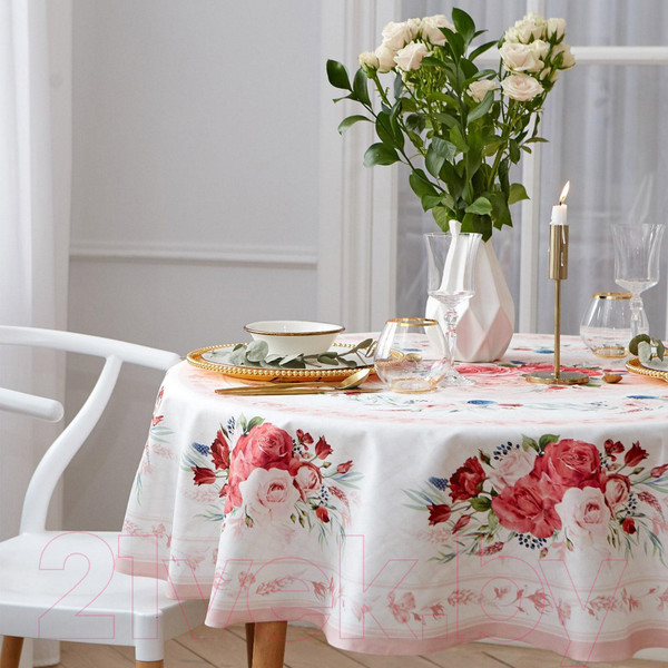 Изображение товара Скатерть Этель Розы / 3000522