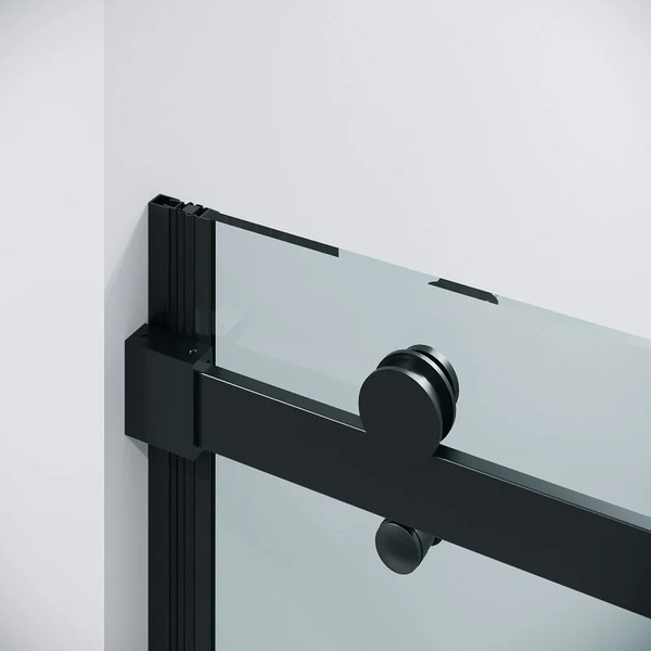 Изображение товара Душевая дверь Grossman Classic 100.K33.04.160.21.00 160х195 (черный матовый/стекло прозрачное)