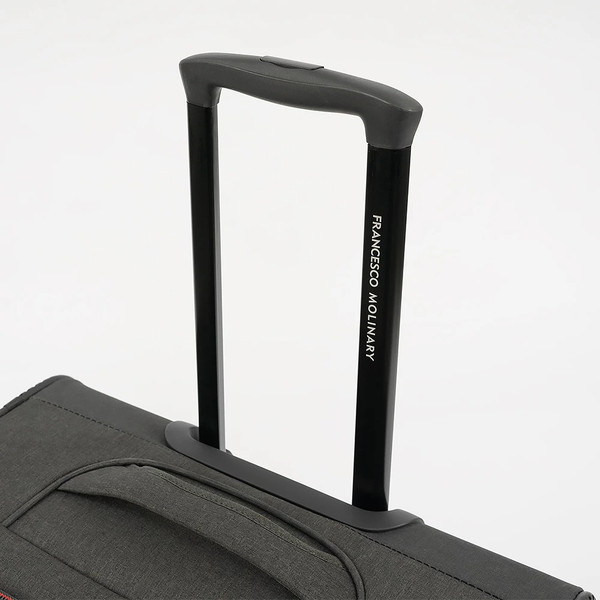 Изображение товара Чемодан на колесах Francesco Molinary 338-1004/2-24BLK (черный)