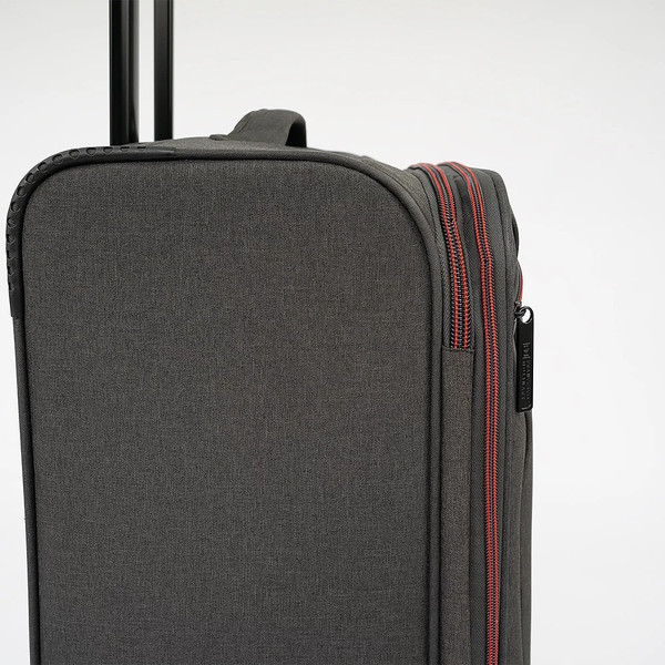 Изображение товара Чемодан на колесах Francesco Molinary 338-1004/2-24BLK (черный)