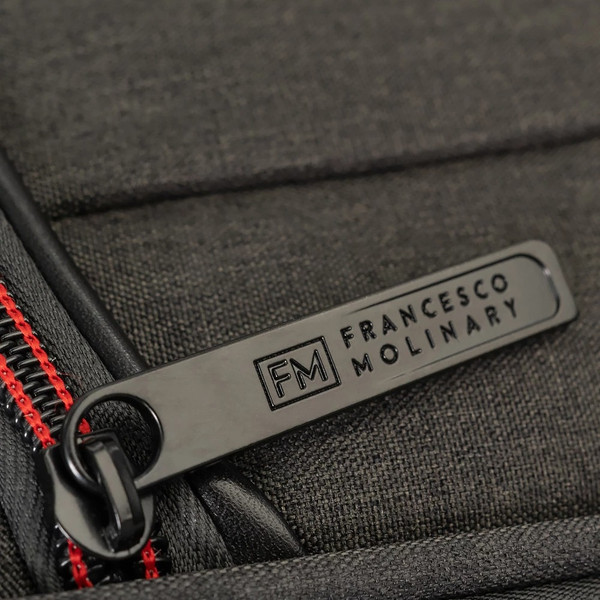 Изображение товара Чемодан на колесах Francesco Molinary 338-1004/2-24BLK (черный)