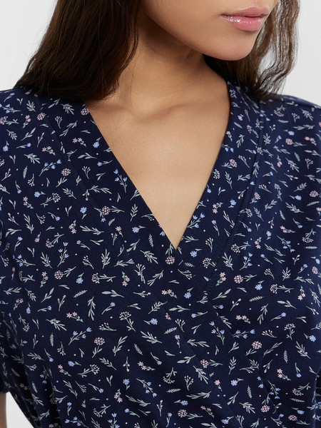 Изображение товара Халат Mark Formelle 552259/1 (р.164/170-84-90, веточки на море)