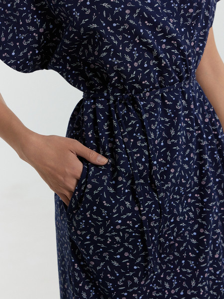 Изображение товара Халат Mark Formelle 552259/1 (р.164/170-84-90, веточки на море)