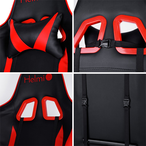 Изображение товара Кресло геймерское Helmi Effect HL-G05 / 306176 (черный/красный)
