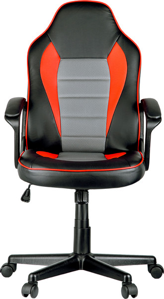 Изображение товара Кресло геймерское Helmi Rally HL-S08 / 297637 (черный/серый/красный)