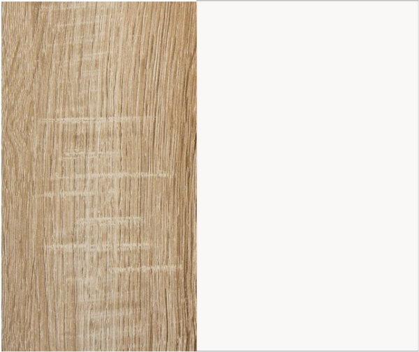 Изображение товара Тумба в прихожую Мебель-Класс 012.6 (белый/дуб сонома, правая)