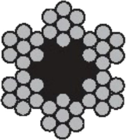 Изображение товара Трос MFIX Стальной круглопрядный SWR M 6 DIN 3055 (100м)