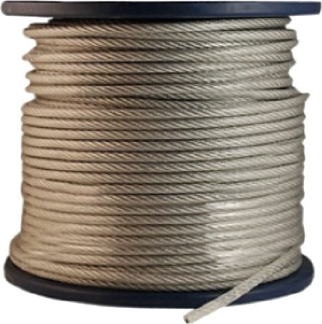 Изображение товара Трос MFIX Сталь в ПВХ SWR M 4 PVC М 5 DIN 3055 (200м)