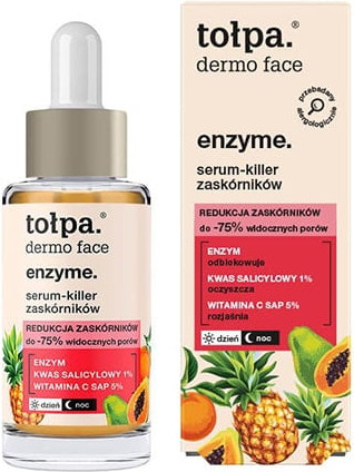 Изображение товара Сыворотка для лица Tolpa Dermo Face Enzyme от черных точек (30мл)