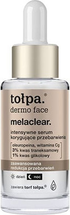 Изображение товара Сыворотка для лица Tolpa Dermo Face Melaclear корректирующая обесцвечивание (30мл)