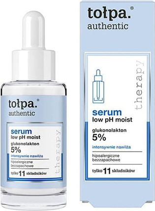 Изображение товара Сыворотка для лица Tolpa Authentic с низким pH увлажнение (30мл)