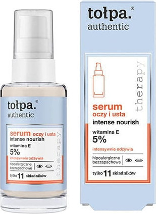 Изображение товара Сыворотка для век Tolpa Authentic интенсивное питание (30мл)