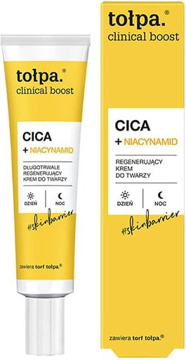 Изображение товара Крем для лица Tolpa Clinical Boost Cica+ ниацинамид длительный восстанавливающий (40мл)