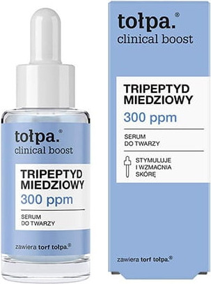 Изображение товара Сыворотка для лица Tolpa Clinical Boost с трипептидом меди (30мл)