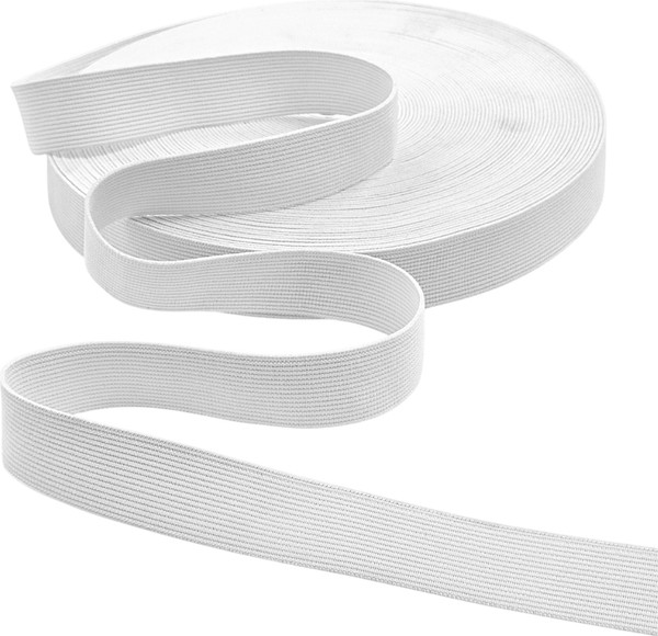 Изображение товара Резинка для шитья Sentex Ткацкая 25мм РТ (25м, белый)