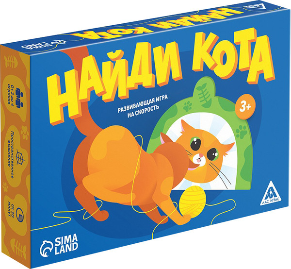 Изображение товара Развивающая игра Лас Играс Найди кота / 10511124