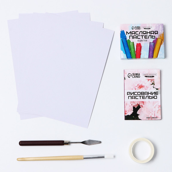 Изображение товара Набор для рисования Школа талантов Рисование пастелью. Пионы / 10291584