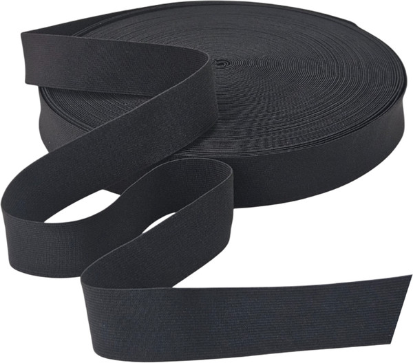 Изображение товара Резинка для шитья Sentex Ткацкая 35мм РТ (40м, черный)