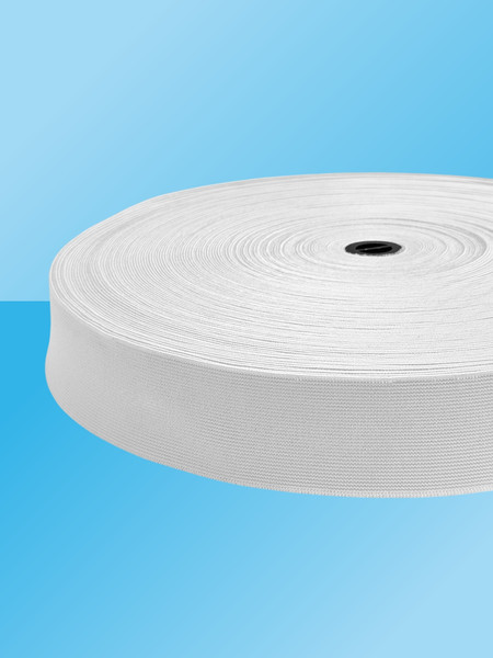 Изображение товара Резинка для шитья Sentex Ткацкая 50мм РТ (3м, белый)