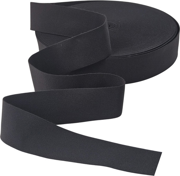 Изображение товара Резинка для шитья Sentex Ткацкая 50мм РТ (10м, черный)