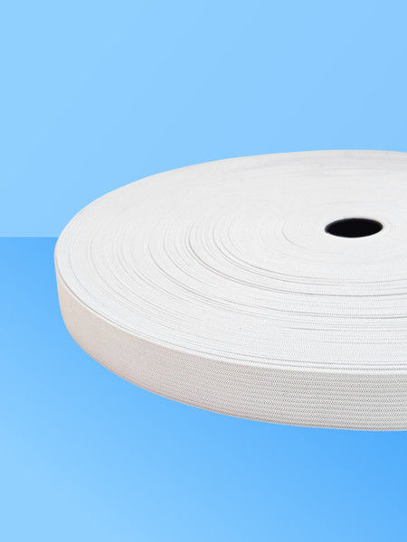 Изображение товара Резинка для шитья Sentex Вязаная 25мм РВ (3м, белый)
