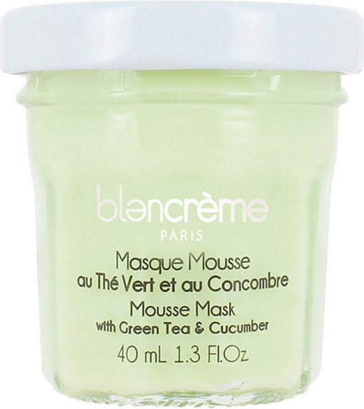 Изображение товара Маска для лица кремовая Blancreme Mousse Mask With Green Tea & Cucumber (40мл)