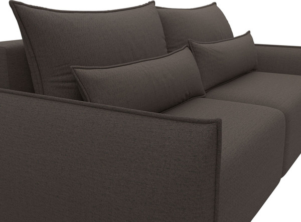 Изображение товара Диван Лига Диванов Лига-051 НПБ (рогожка амур 05 коричневый)