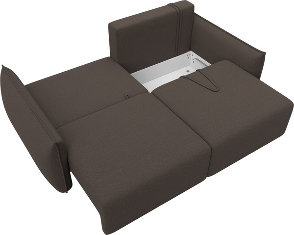 Изображение товара Диван Лига Диванов Лига-051 НПБ (рогожка амур 05 коричневый)