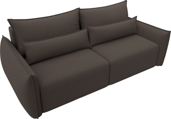 Изображение товара Диван Лига Диванов Лига-051 НПБ (рогожка амур 05 коричневый)