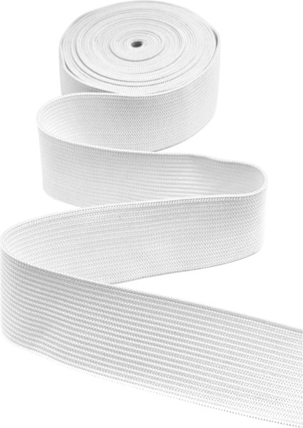 Изображение товара Резинка для шитья Sentex Вязаная 30мм РВ (5м, белый)