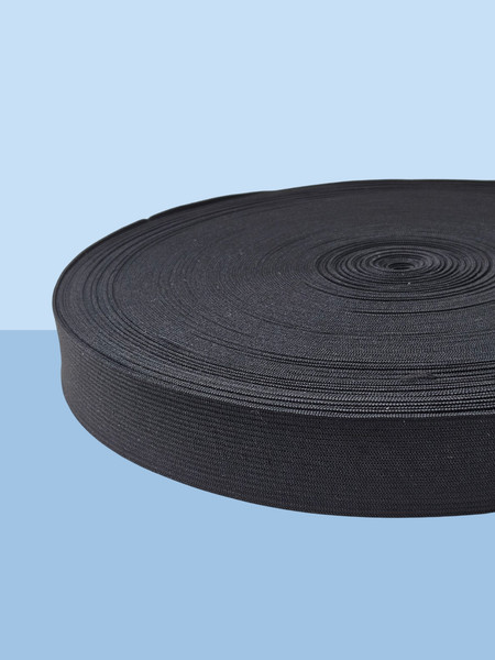 Изображение товара Резинка для шитья Sentex Вязаная 30мм РВ (3м, черный)