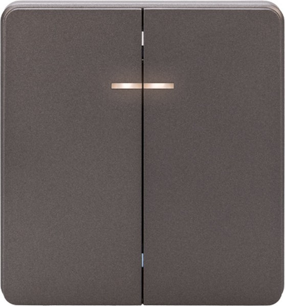 Изображение товара Выключатель Kranz Round KR-78-0714-2 (титан)