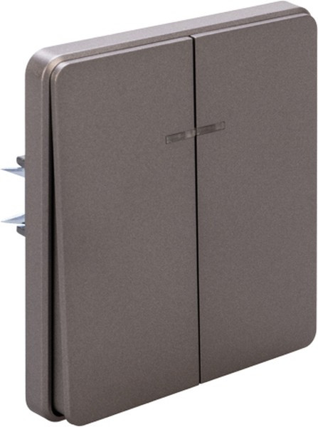 Изображение товара Выключатель Kranz Round KR-78-0714-2 (титан)