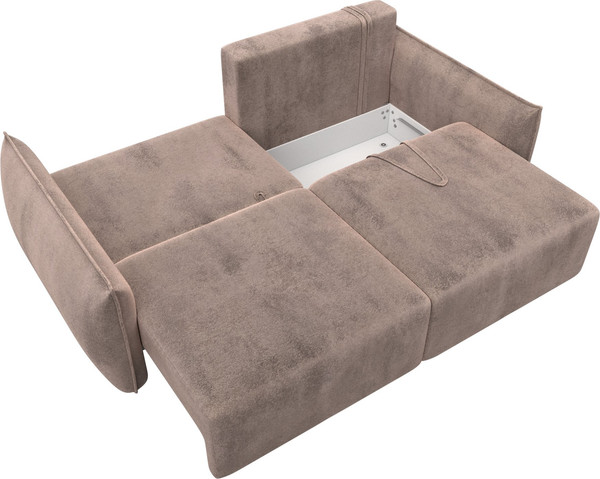 Изображение товара Диван Лига Диванов Лига-051 НПБ (велюр Tower 05 бежевый)