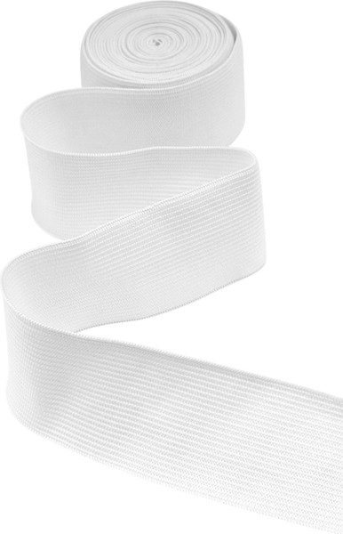 Изображение товара Резинка для шитья Sentex Вязаная 40мм РВ (2м, белый)