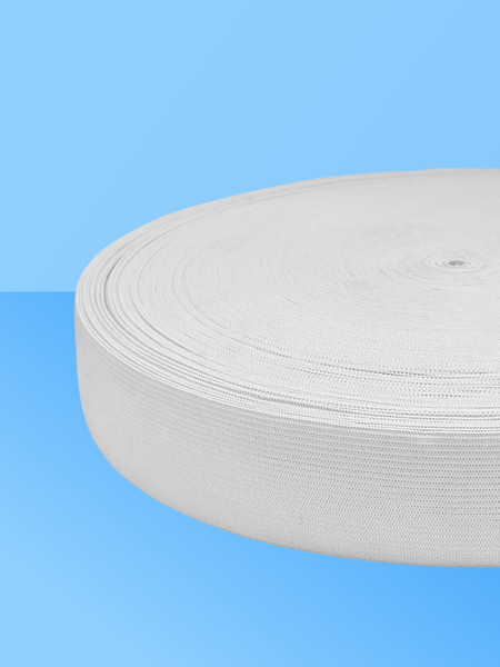 Изображение товара Резинка для шитья Sentex Вязаная 40мм РВ (2м, белый)
