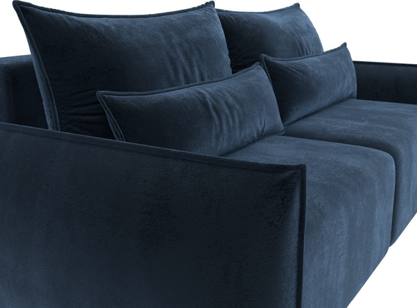 Изображение товара Диван Лига Диванов Лига-051 НПБ (велюр Tower 13 синий)